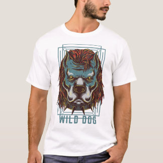 Wild Dog Head T-shirt