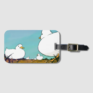 wild duck luggage tag