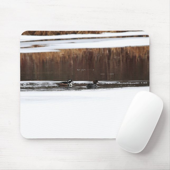 Wild Ducks Mouse Pad (With Mouse)
