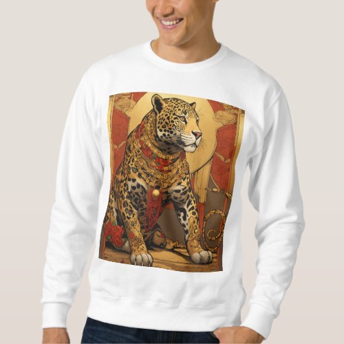 Wild Elegance Jaguar Printed sweatshirt Sweatshirt