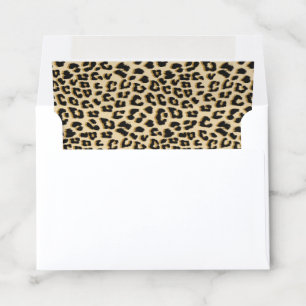 Wild Elegance Leopard Print Envelope Liner