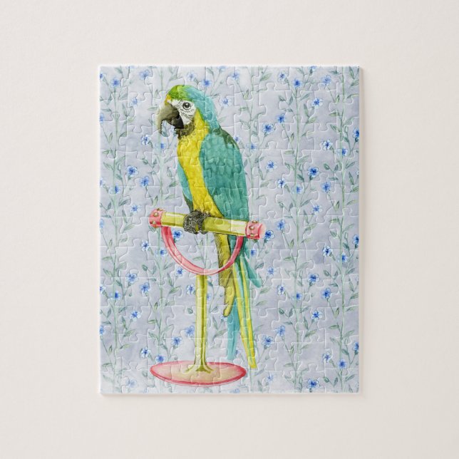 Wild Exotic Colorful Bird Jigsaw Puzzle (Vertical)