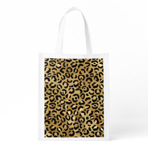 Wild & Exotic Leopard Print Pattern Grocery Bag