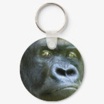 Wild Eyes - Silverback Art Keychain