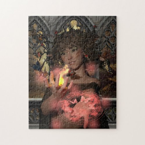 Wild Fairy Witch Jigsaw Puzzle