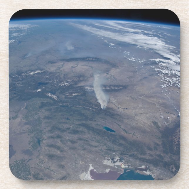 Wild Fires In The Western And Southwestern Us. Beverage Coaster (Front)