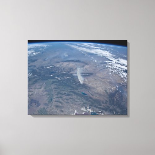 Wild Fires In The Western And Southwestern Us Canvas Print