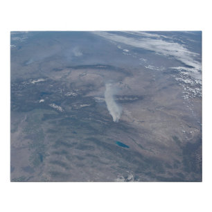 Wild Fires In The Western And Southwestern Us. Faux Canvas Print