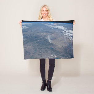 Wild Fires In The Western And Southwestern Us. Fleece Blanket