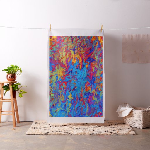 Wild Flames..... Fabric