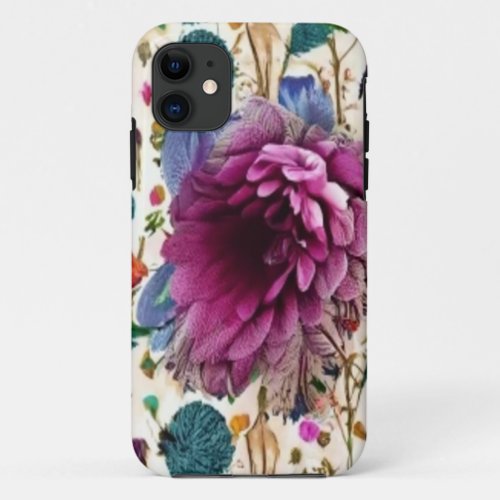 wild floral featuring on iphone 11case   iPhone 11 case