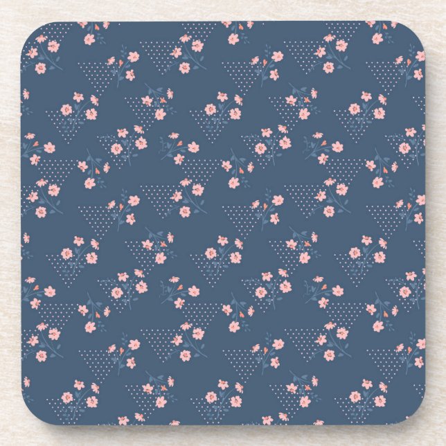 Wild Flower Beverage Coaster (Front)