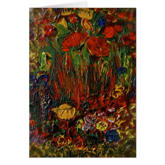 Wild Flower Card (Front)