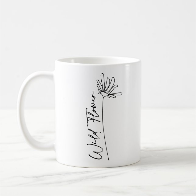 Wild Flower Coffee Mug (Left)