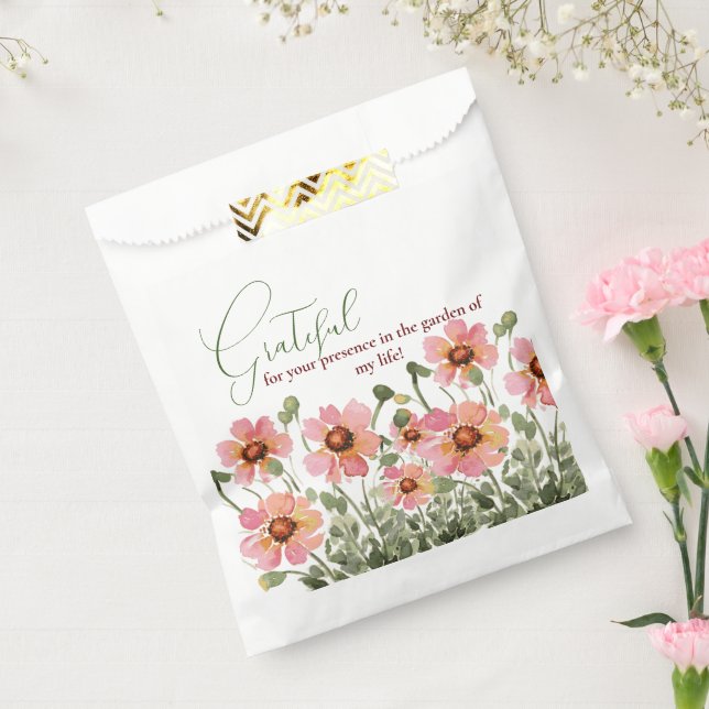 wild flower  favor bag (Sealed)