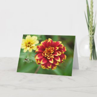Wild Flower Love Card