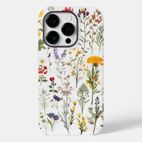 Wild Flower Phone Case_Mate iPhone 14 Pro Case