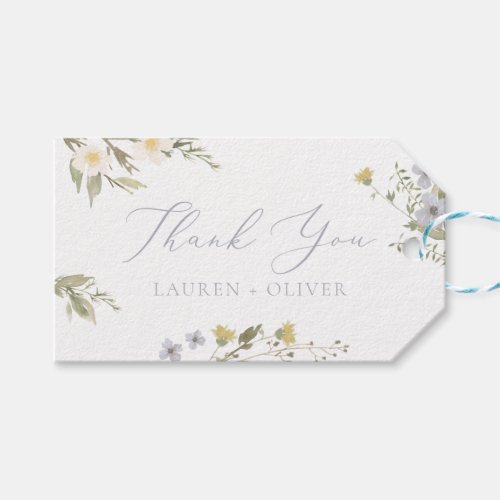 Wild Flower Romance Gift Tags