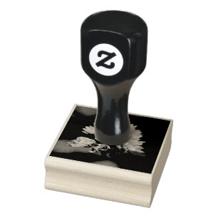 Wild Flower Rubber Stamp