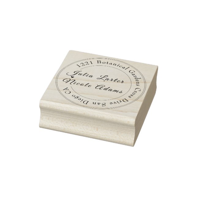 Wild Flower Yellow Marigold Foliage Wedding Rubber Stamp (Stamp)