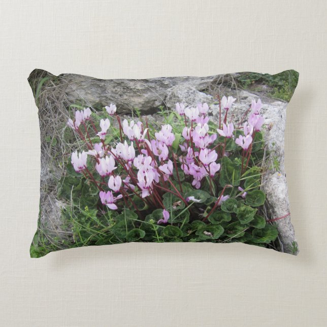 Wild Flowers Accent Pillow (Front)