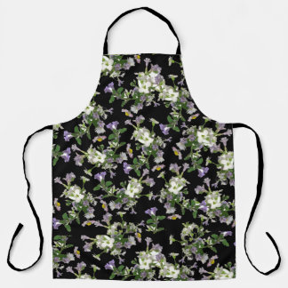 Wild flowers apron