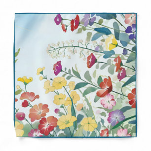 Wild Flowers Bandana