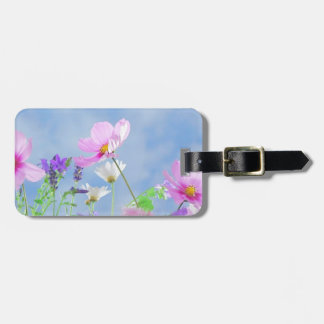 Wild Flowers Blue Sky Luggage Tag