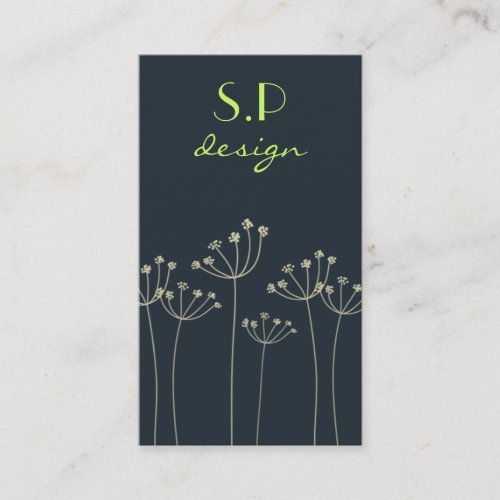 Wild Flowers Business Card