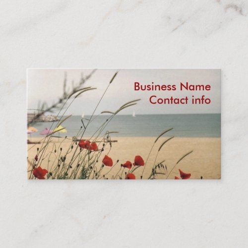 Wild Flowers Business Card Template