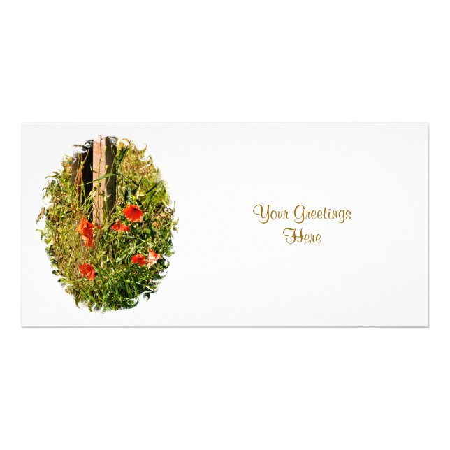 WILD FLOWERS CARD (Front)