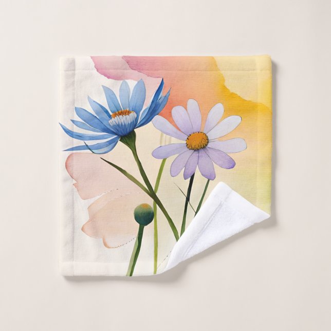 Wild Flowers Caress  Wash Cloth (Wash Cloth)