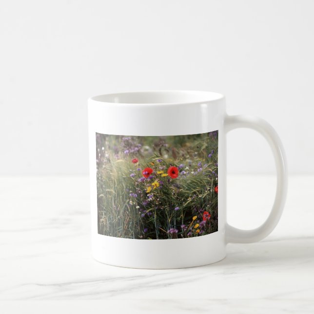 Wild flowers coffee mug (Right)
