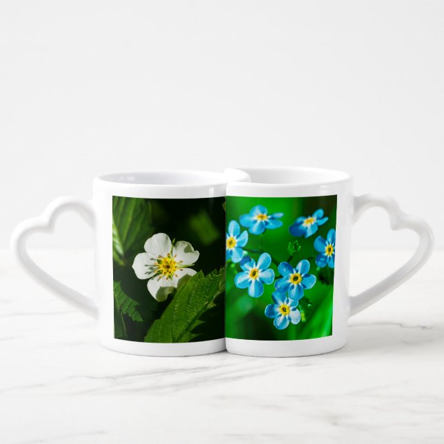 Wild Flowers Coffee Mug Set (Front Nesting)