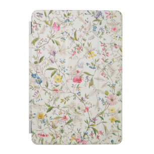 Wild flowers design for silk material, c.1790 (w/c iPad mini cover