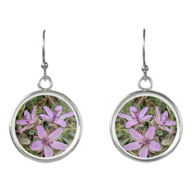 Wild flowers earrings (Front)