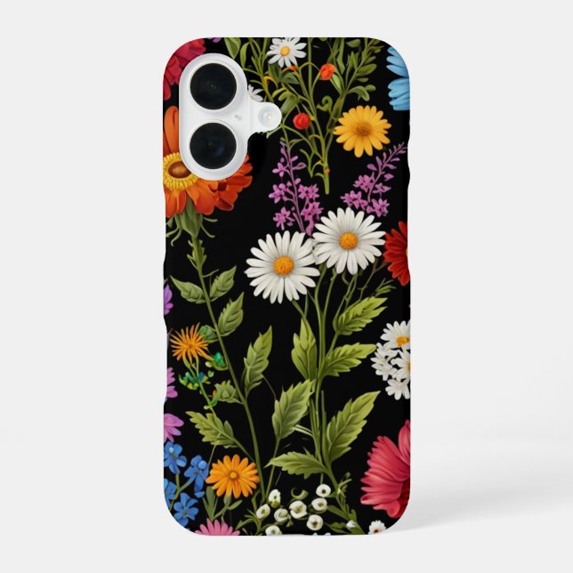 WILD FLOWERS iPhone CASE (Back)