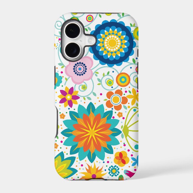Wild Flowers Iphone Case (Back)
