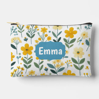 Wild Flowers Makeup Bag