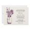 Wild flowers & Mason Jar Wedding Invitations