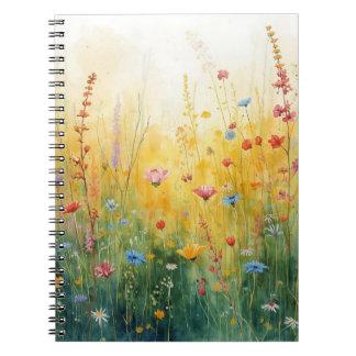Wild Flowers Notebook