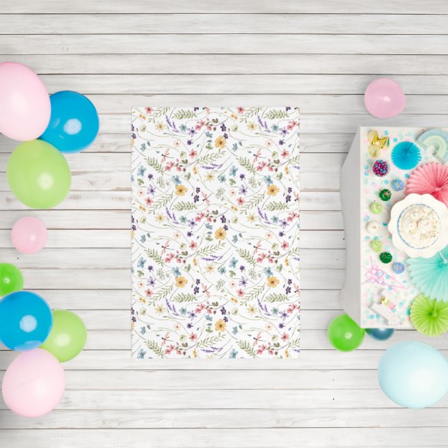 Wild Flowers Pattern  Rug (Insitu (Birthday))