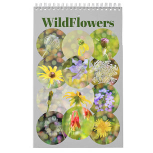 Wild Flowers Photography Calendar