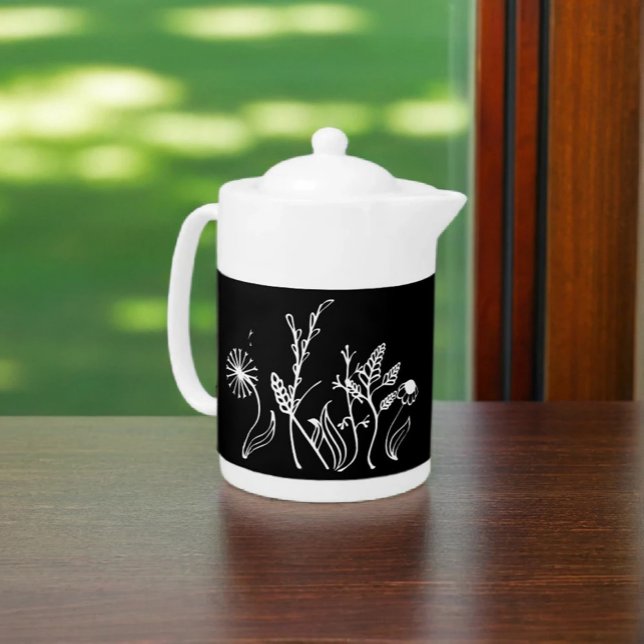 Wild flowers teapot (Creator Uploaded)