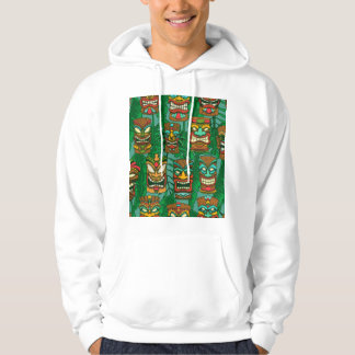 Wild Flowers Watercolor: Colorful Seamless Hoodie