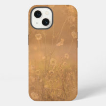 Wild Flowers with Orange Glow