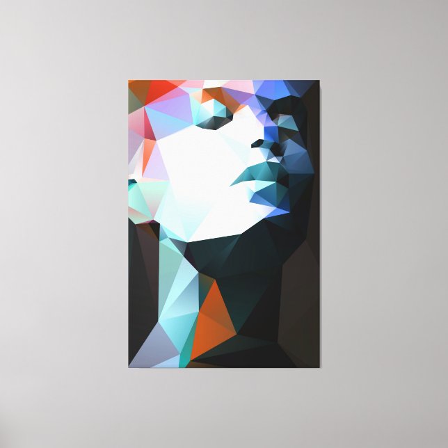 Wild for the night 01. canvas print (Front)