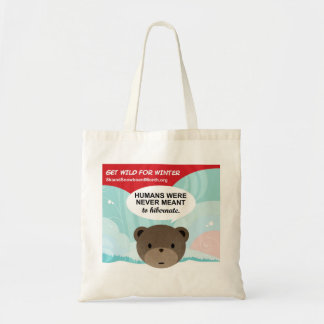 Wild for Winter Tote Bag