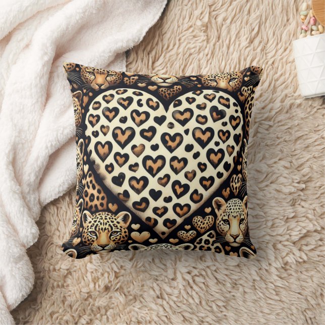Wild For Your Love  Throw Pillow (Blanket)