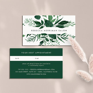 Wild Forest Appointment Cards